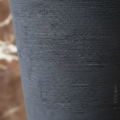 Vaso Cônico Vulcano - Textura Grafite