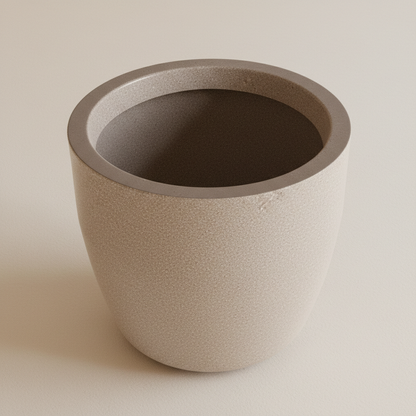 Vaso Bojudo Sahara - Textura Areia