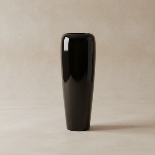 Vaso Coluna Obsidian