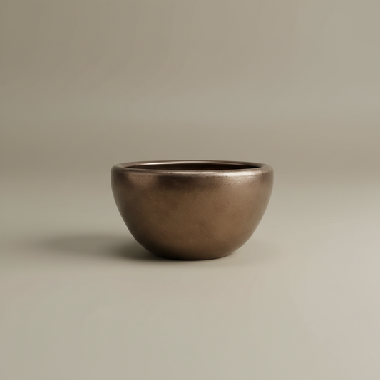 Bacia Escultural Petra — Série Mineral