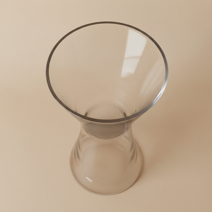 Vaso Solitário Glass — Série Fluidez