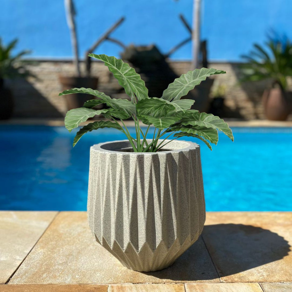 Vasos Origami 30cm Polietileno para Plantas